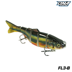 Fishing Lure #3 3PCS Jointed Fishing Lures 12cm 22g Swimbait Hard Bait ABS Hooks