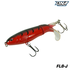 Fishing Lure #8 Premium Topwater Jointed Swimbait Lure – 10cm Hard Bait for Bass, Pike & Trout