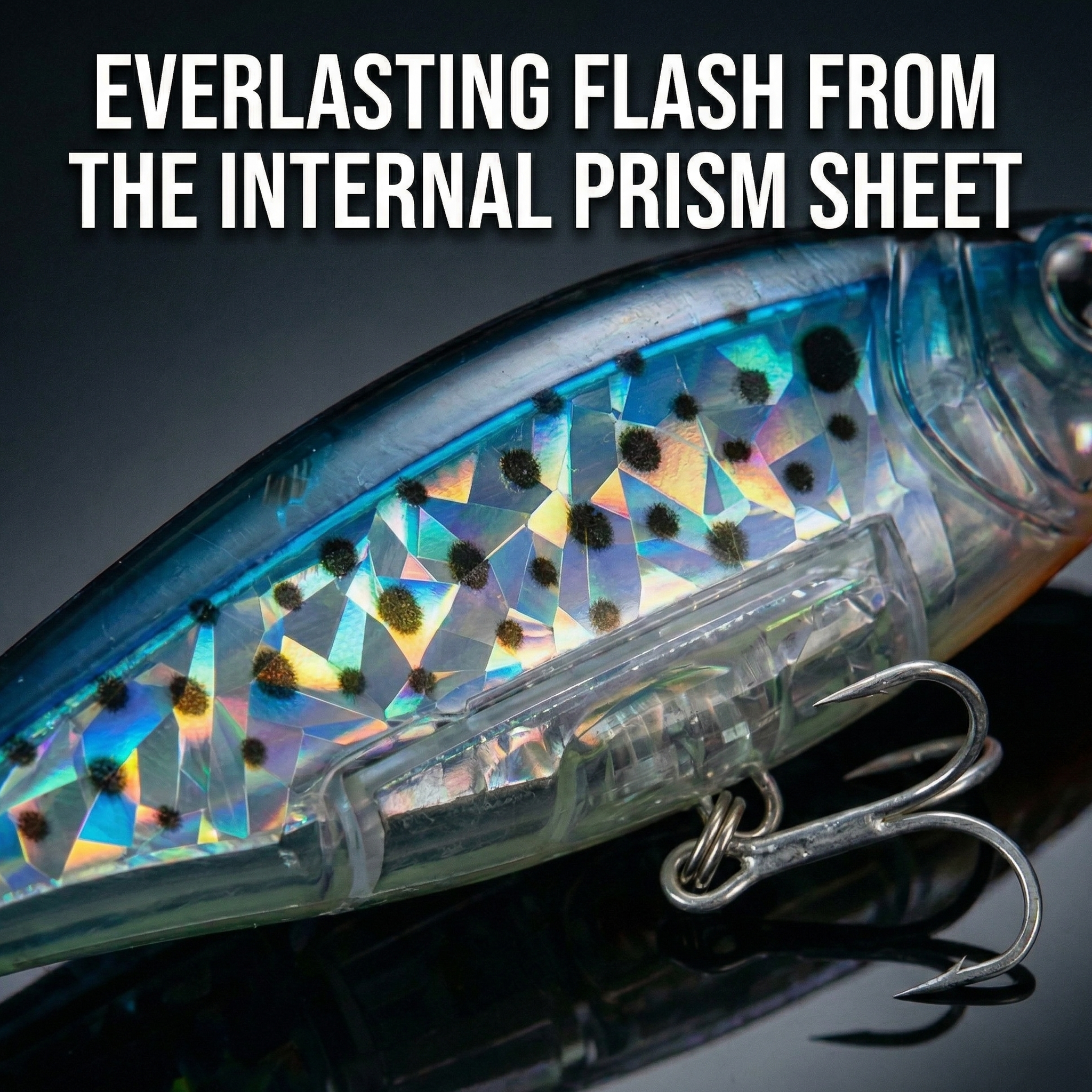 Fishing Lure #1 11cm 28.7g Hard Bait Fishing Lure Lifelike Swimbait Crankbait Bass Pike Trout Hook