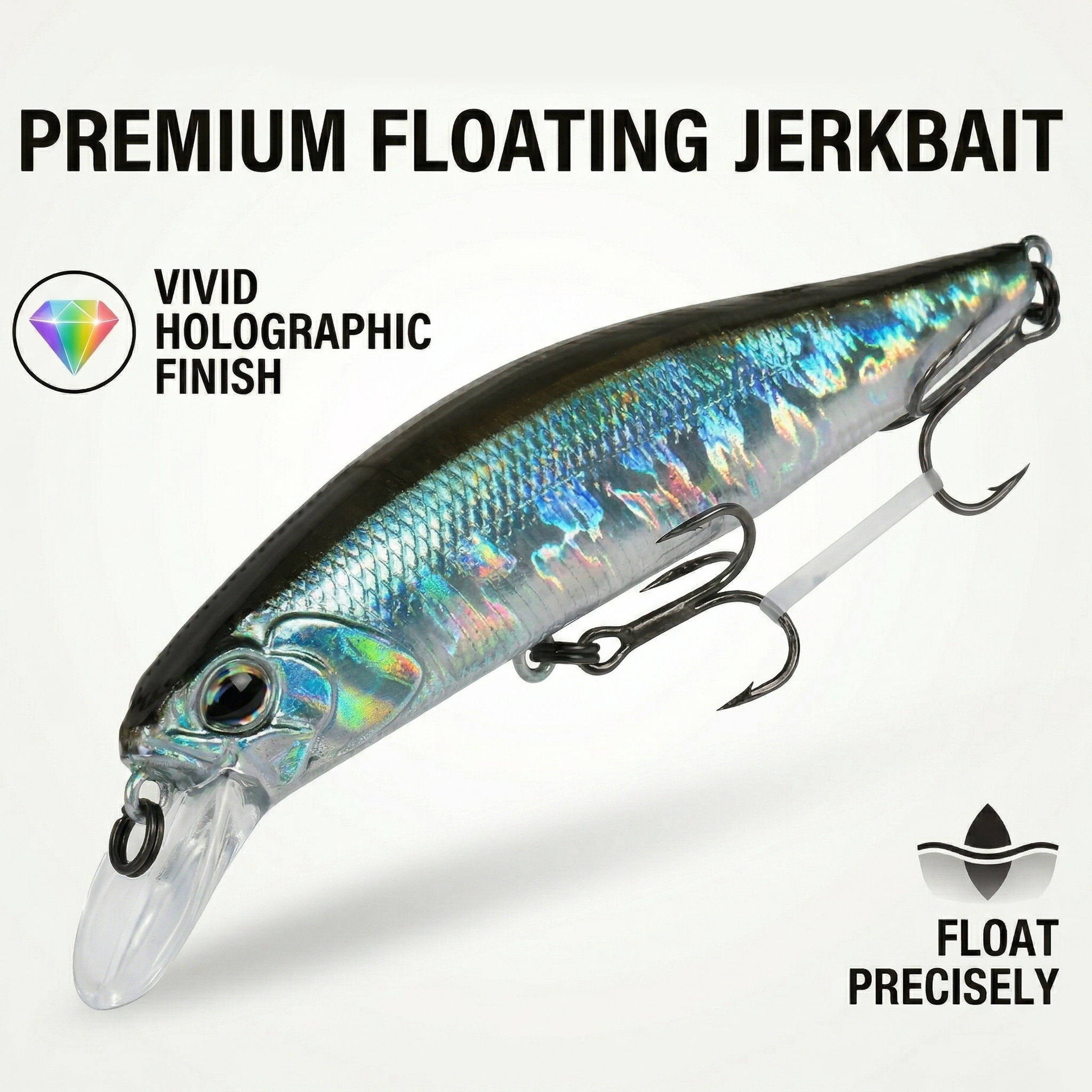 Fishing Lure #2 5PCS Minnow Hard Bait 10cm 11cm Multi Jointed Swimbait Crankbait Bass Pike Hook