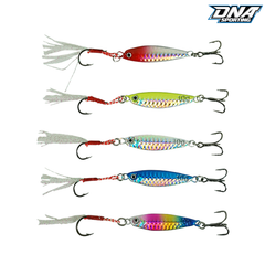 Fishing Lure #6 Premium Metal Jigging Blade Bait Set 5PCS 10g 20g 30g Bass Mackerel Sea Bass Jig