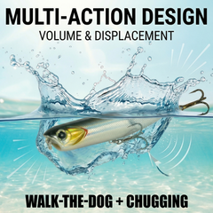 Fishing Lure #7 Premium Topwater Pencil Bait Hard Stickbait 9cm 10g 10cm 14.5g Bass Trout Picker
