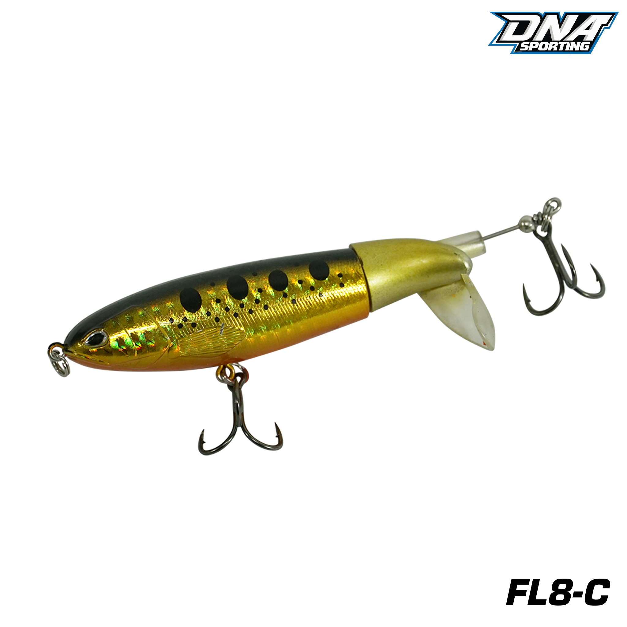Fishing Lure #8 Premium Topwater Jointed Swimbait Lure – 10cm Hard Bait for Bass, Pike & Trout