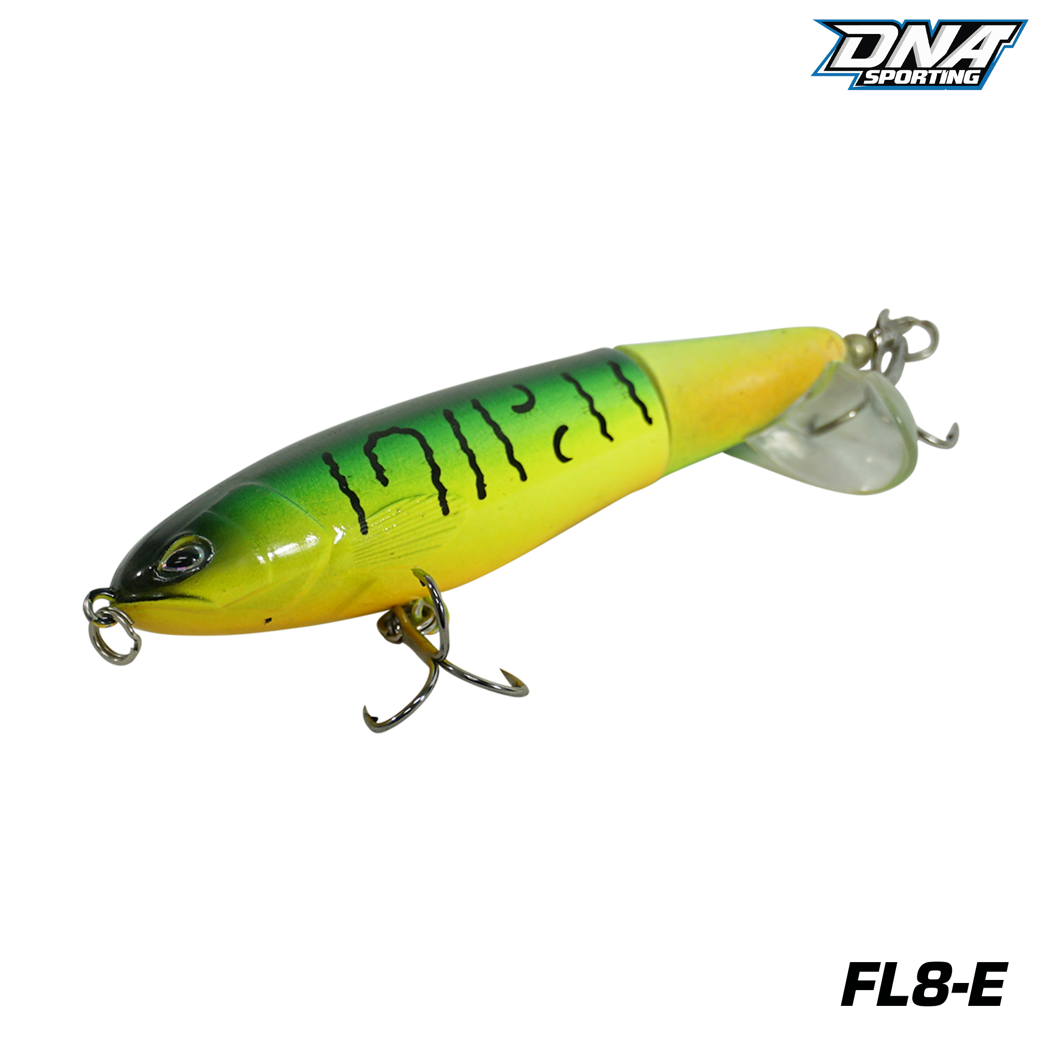 Fishing Lure #8 Premium Topwater Jointed Swimbait Lure – 10cm Hard Bait for Bass, Pike & Trout