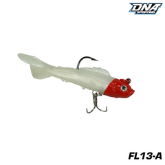 Fishing Lure #13 Premium Hard Minnow Jerkbait 5pc Set - Artificial Crankbait Kit for Bass Walleye