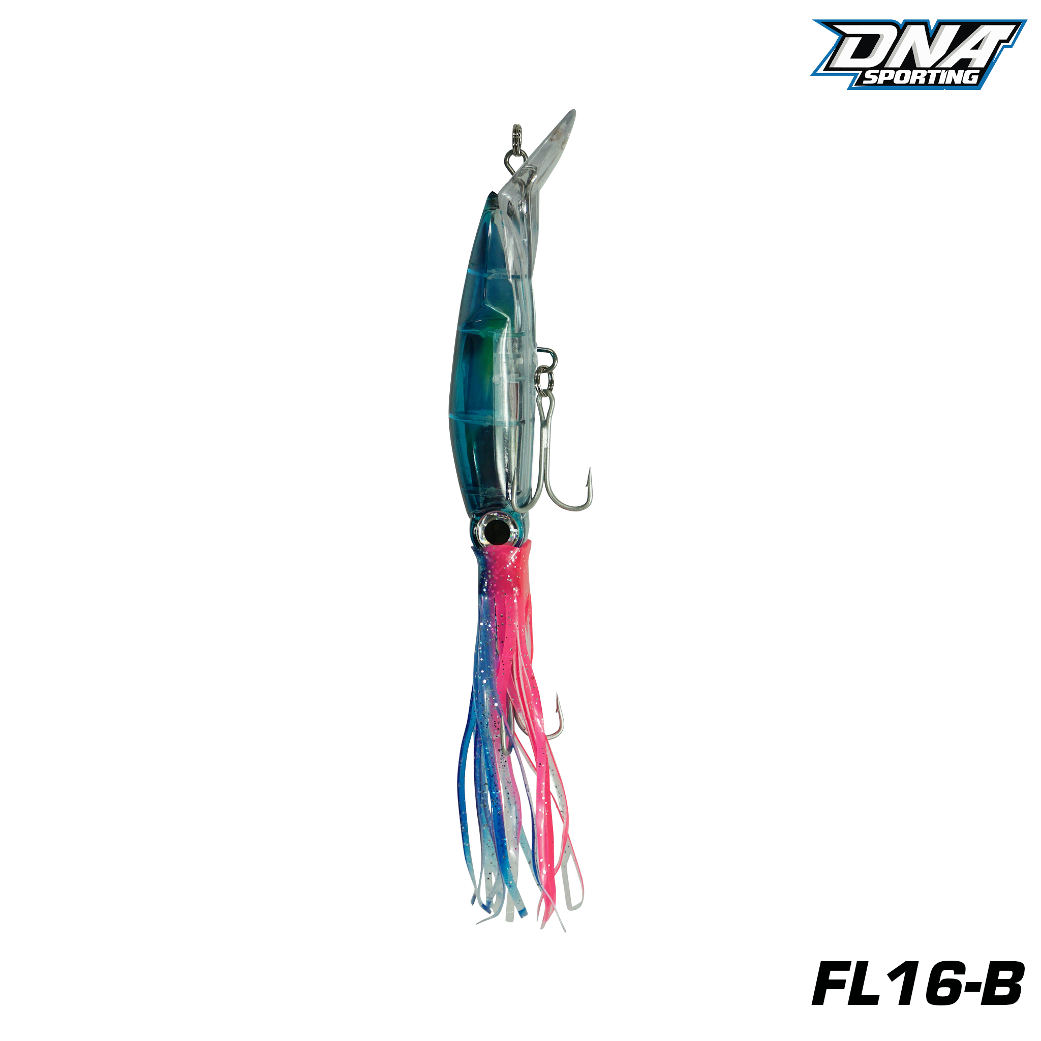Fishing Lure #16 DNA Sporting Skirted Trolling Swimbait Set – 14cm 40g Topwater Hard Bait (4PCS)