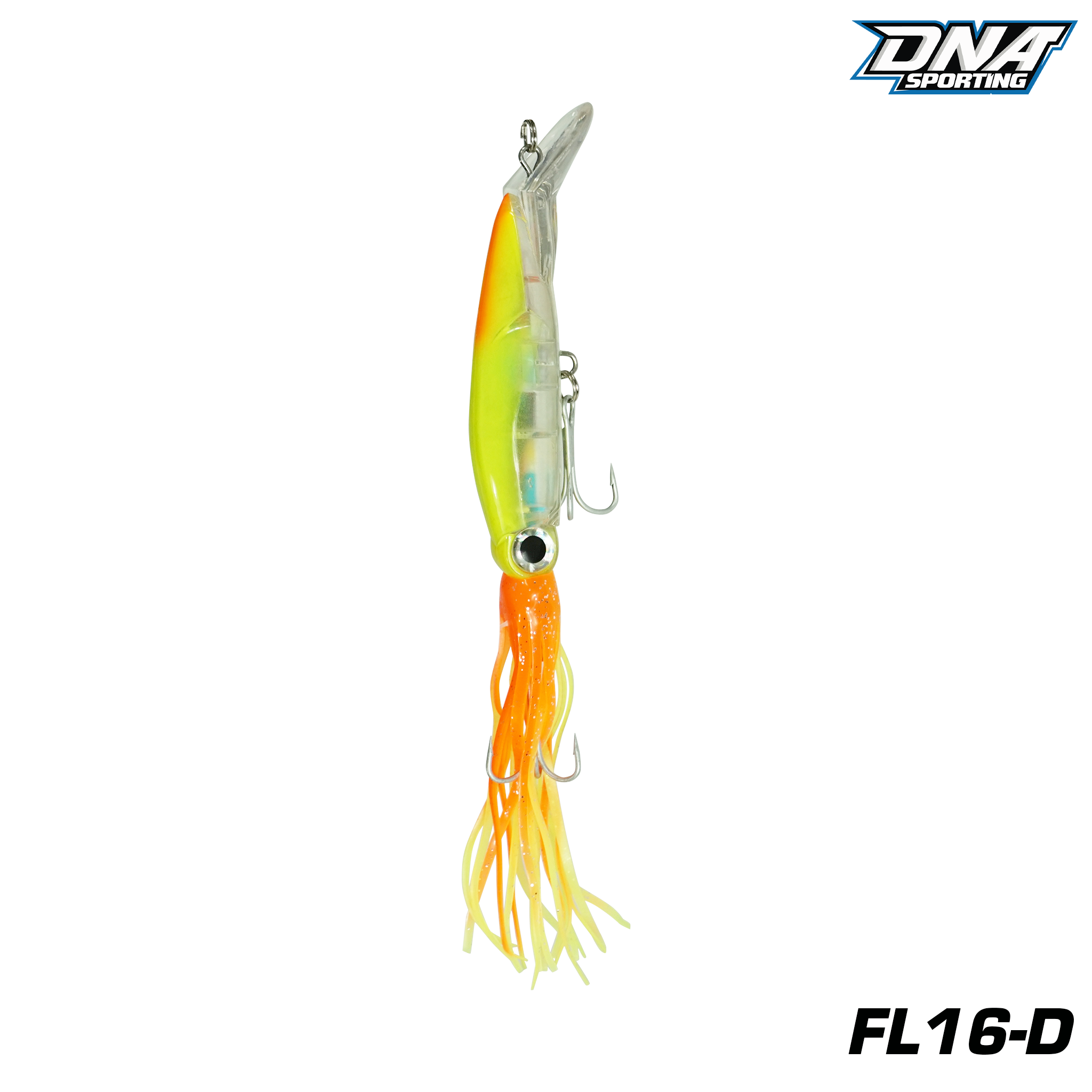 Fishing Lure #16 DNA Sporting Skirted Trolling Swimbait Set – 14cm 40g Topwater Hard Bait (4PCS)