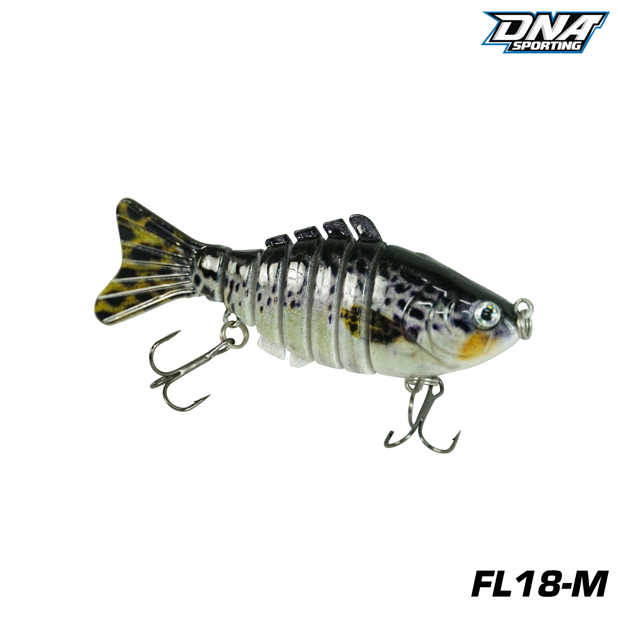 Fishing Lure #18 3PCS Jointed Swimbait 12cm 15g Multi Section Hard Bait