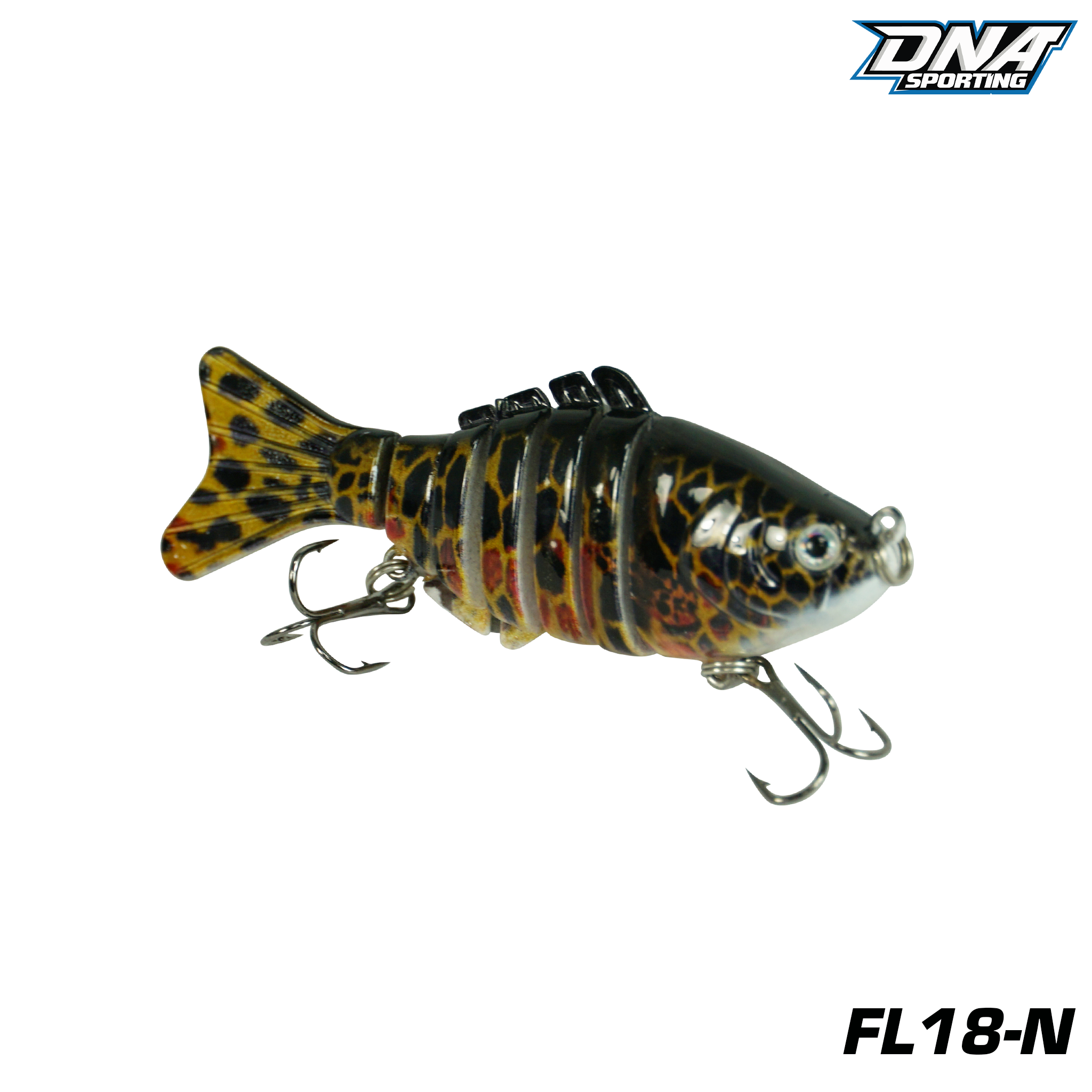 Fishing Lure #18 3PCS Jointed Swimbait 12cm 15g Multi Section Hard Bait