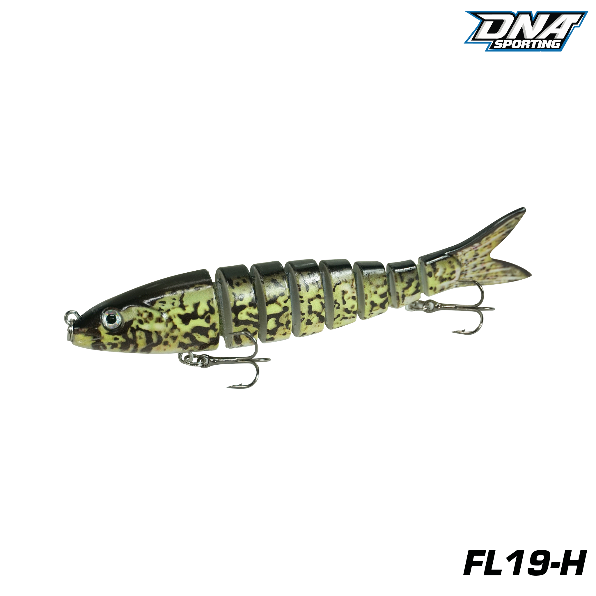 Fishing Lure #19 3PCS Jointed Swimbait 13.5cm 20g Multi Section Hard Bait