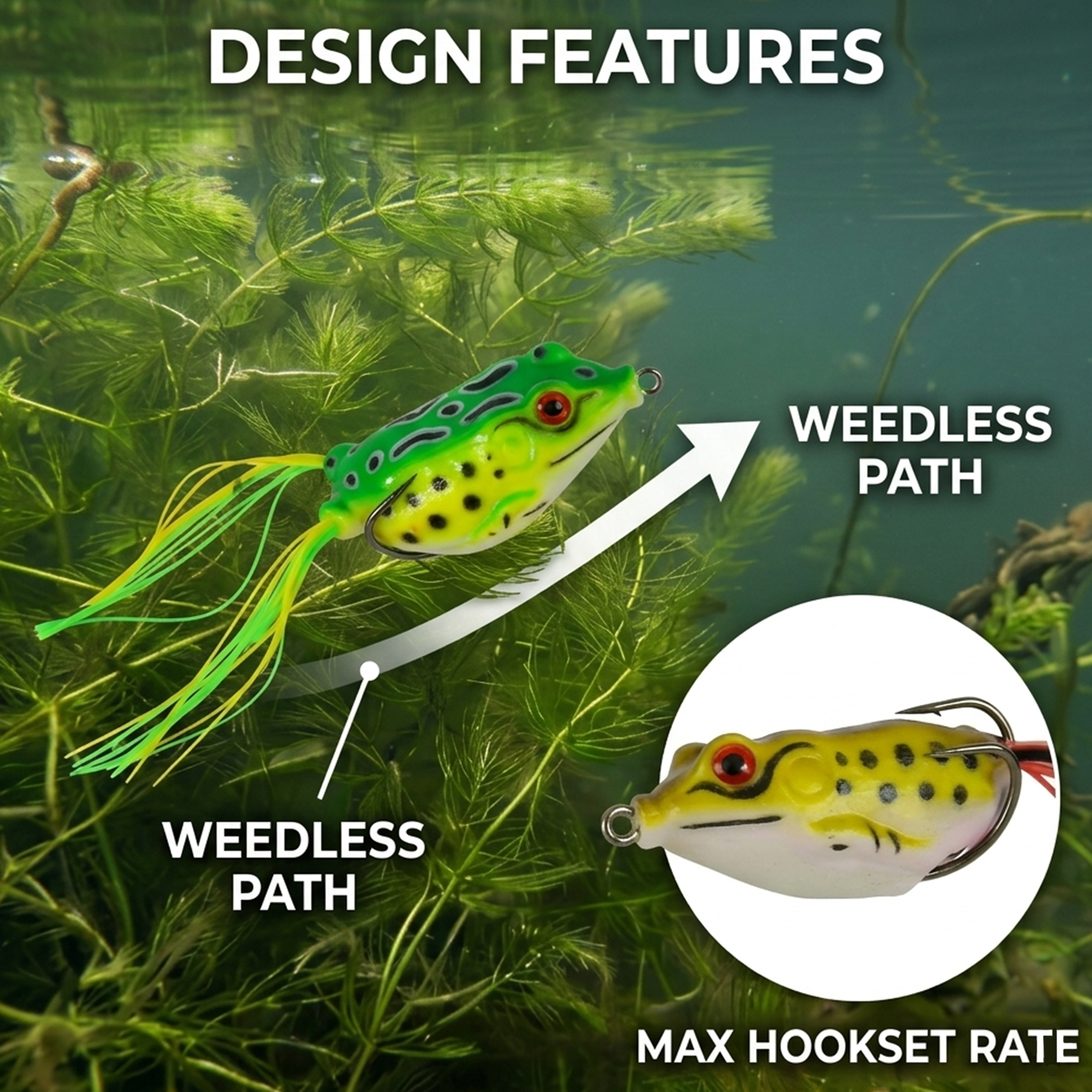 Fishing Lure #47 5PCS Soft PVC Topwater Stick Bait Worm Lures 5.5cm 11g Floating Tackle Set for Bass Pike Snakehead