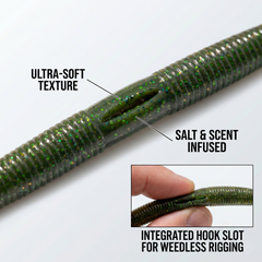 Fishing Lure #54 100PCS Soft Worm Fishing Lure PVC Bass Bait Bulk Pack 10cm 14cm Mixed Colors