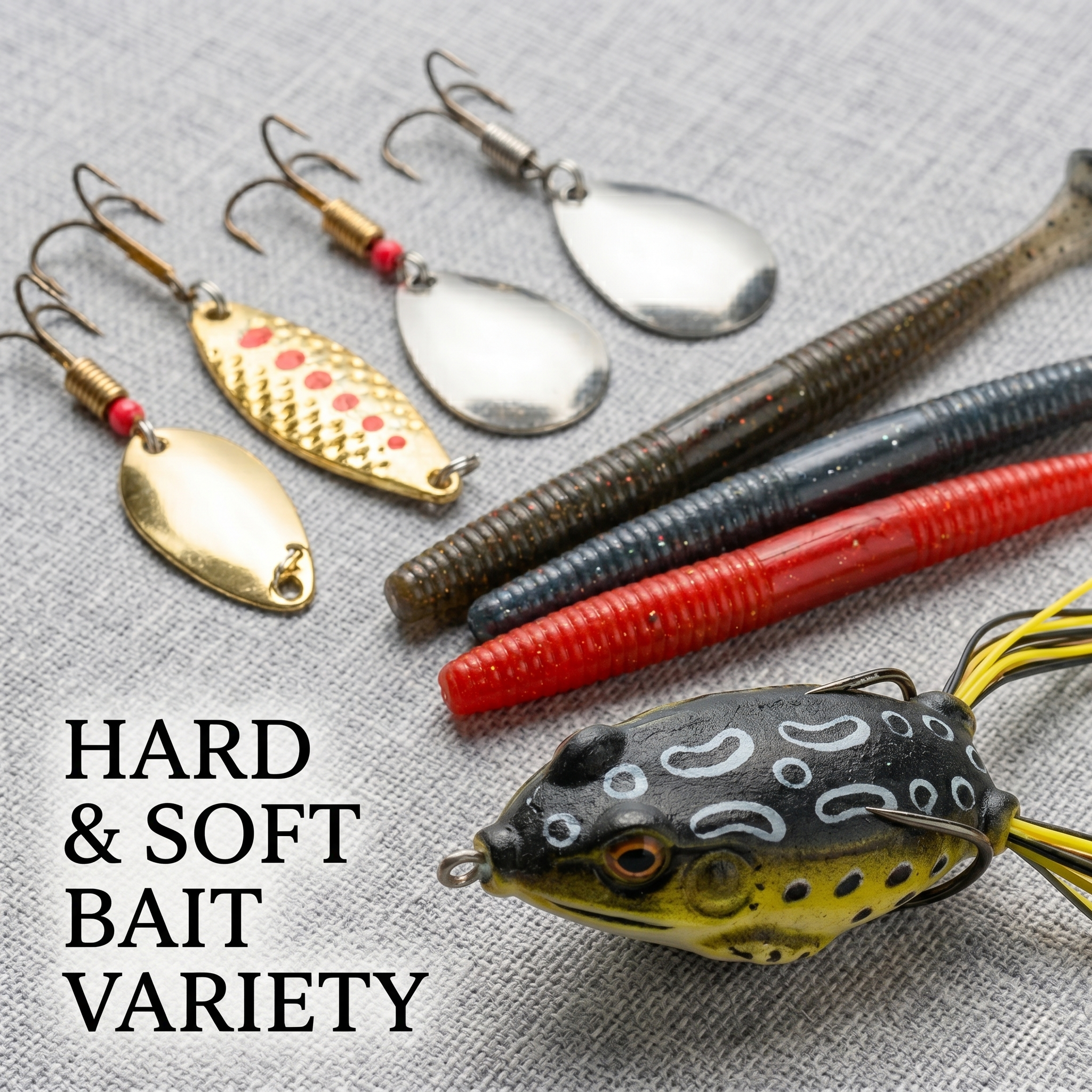 Fishing Lure #57 DNA Sporting 126-Piece Lure Kit with Storage Case