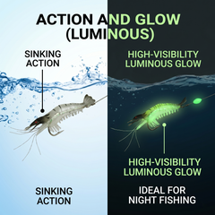 Fishing Lure #9 Premium Shrimp Soft Bait Squid Jig Hook Set 7PCS 7cm 6g Egi Tackle Storage Box